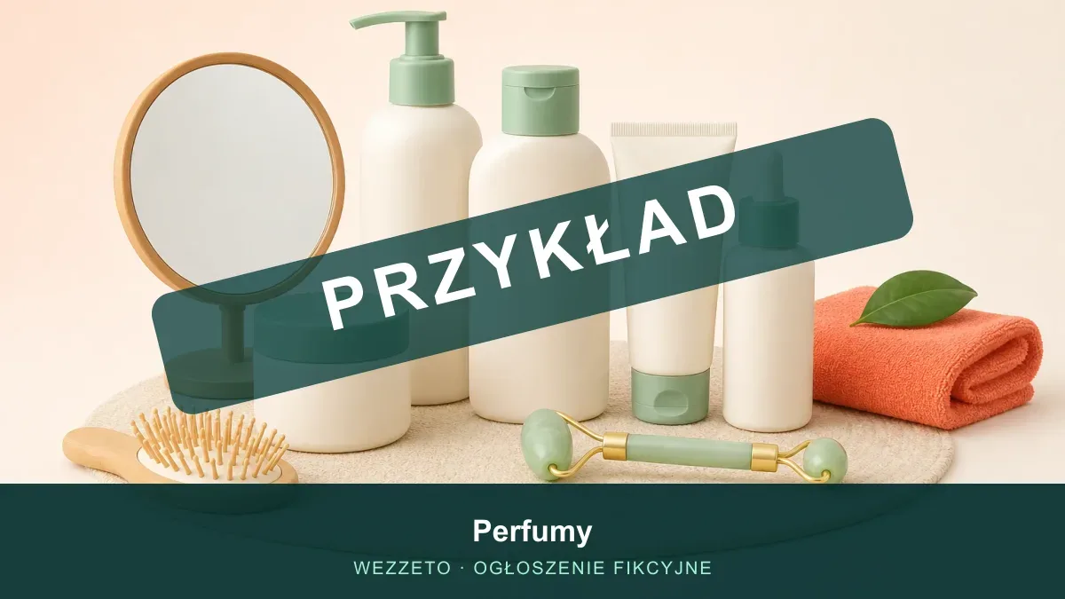 Ogłoszenie przykładowe: Perfumy